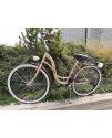 MATEO ECO RETRO BICYKEL 26"/28" CAPUCCINO 2024